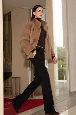 Beige mink
