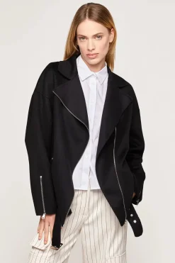 Black cashmere jacket