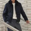 Blue cashmere jacket