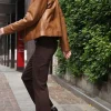 Camel leather jacket womens