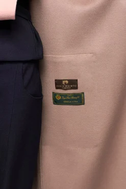 Cashmere coat double faced