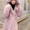Cashmere parka