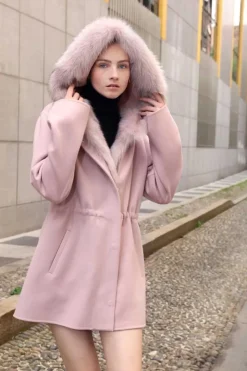 Cashmere parka