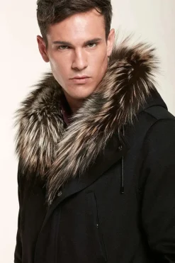 Cashmere parka