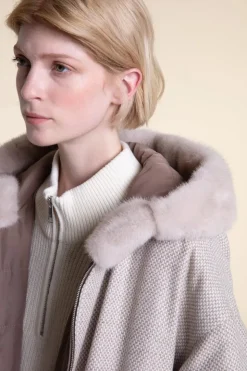 Cashmere winter jacket