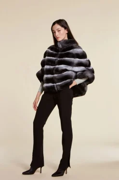 Chinchilla fur jacket