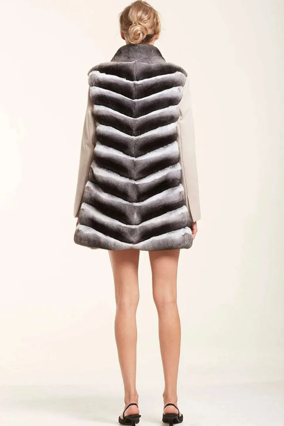 Chinchilla fur vest