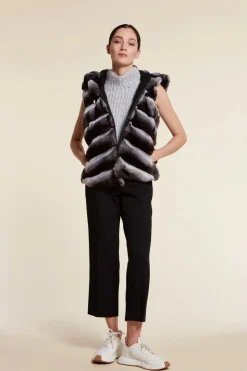 Chinchilla vest