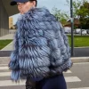 Fox fur jacket