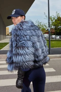 Fox fur jacket
