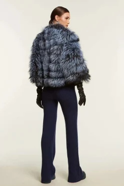 Fox fur jacket