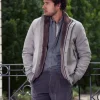 Fur lined bomber jacket mens
