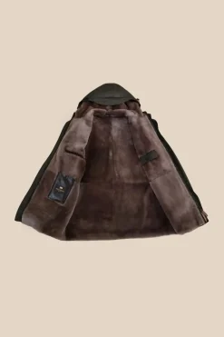 Fur lined parka mens