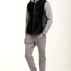 Fur mens vest