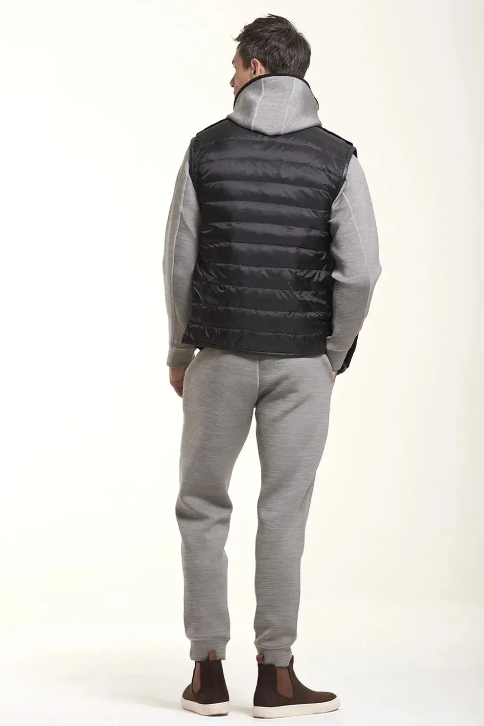 Fur mens vest