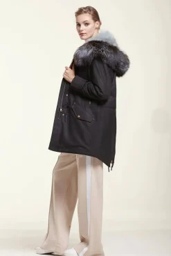 Fur parka