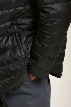Jacket with fur collar