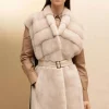 Ladies mink vest