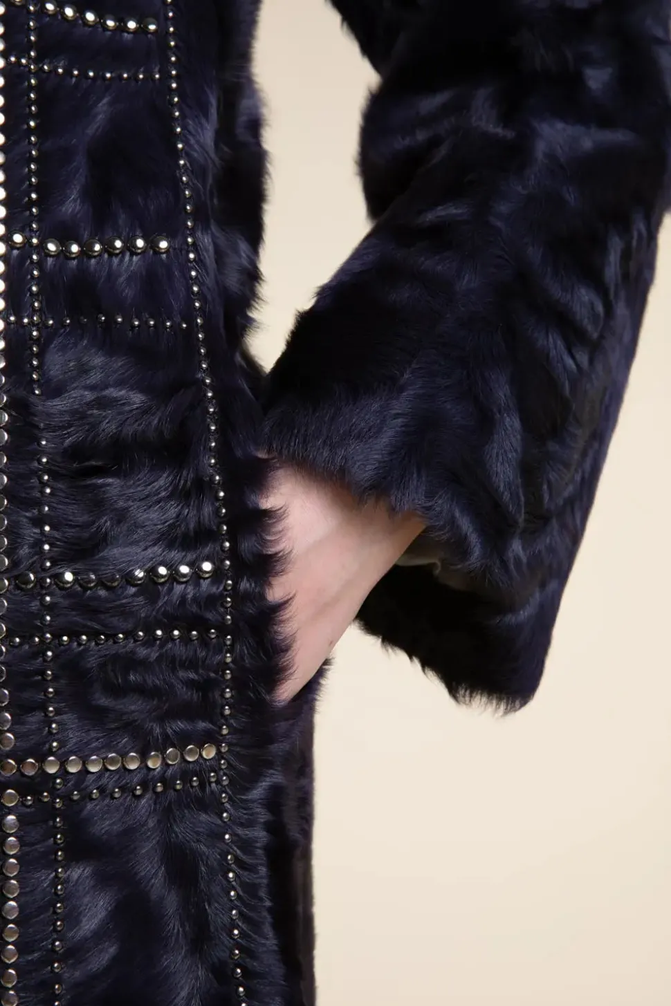 Lamb fur jacket