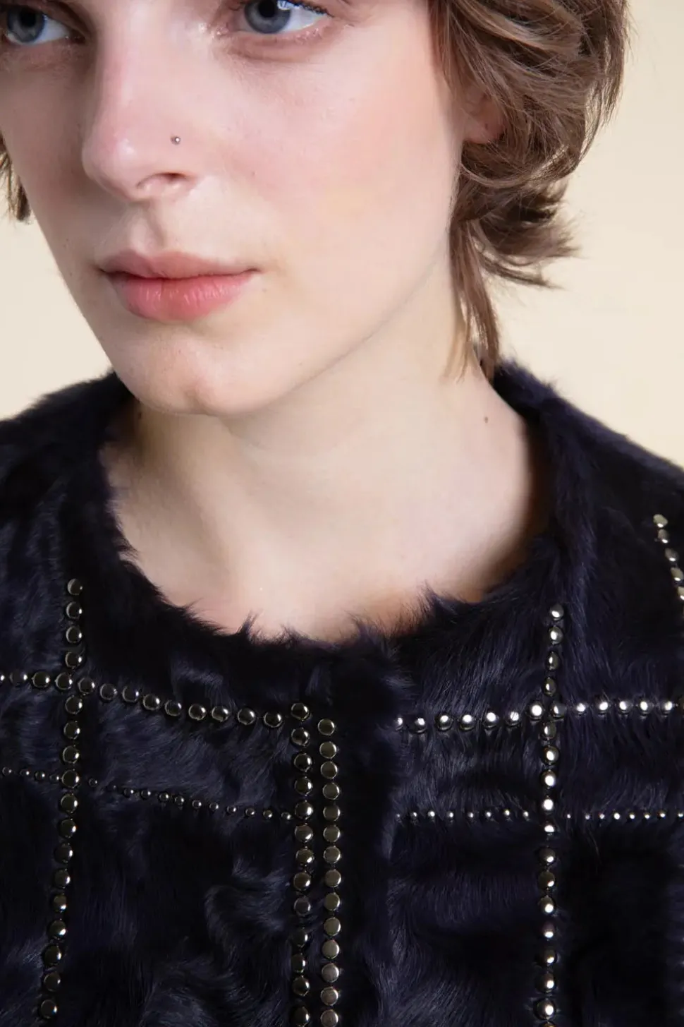 Lamb fur jacket