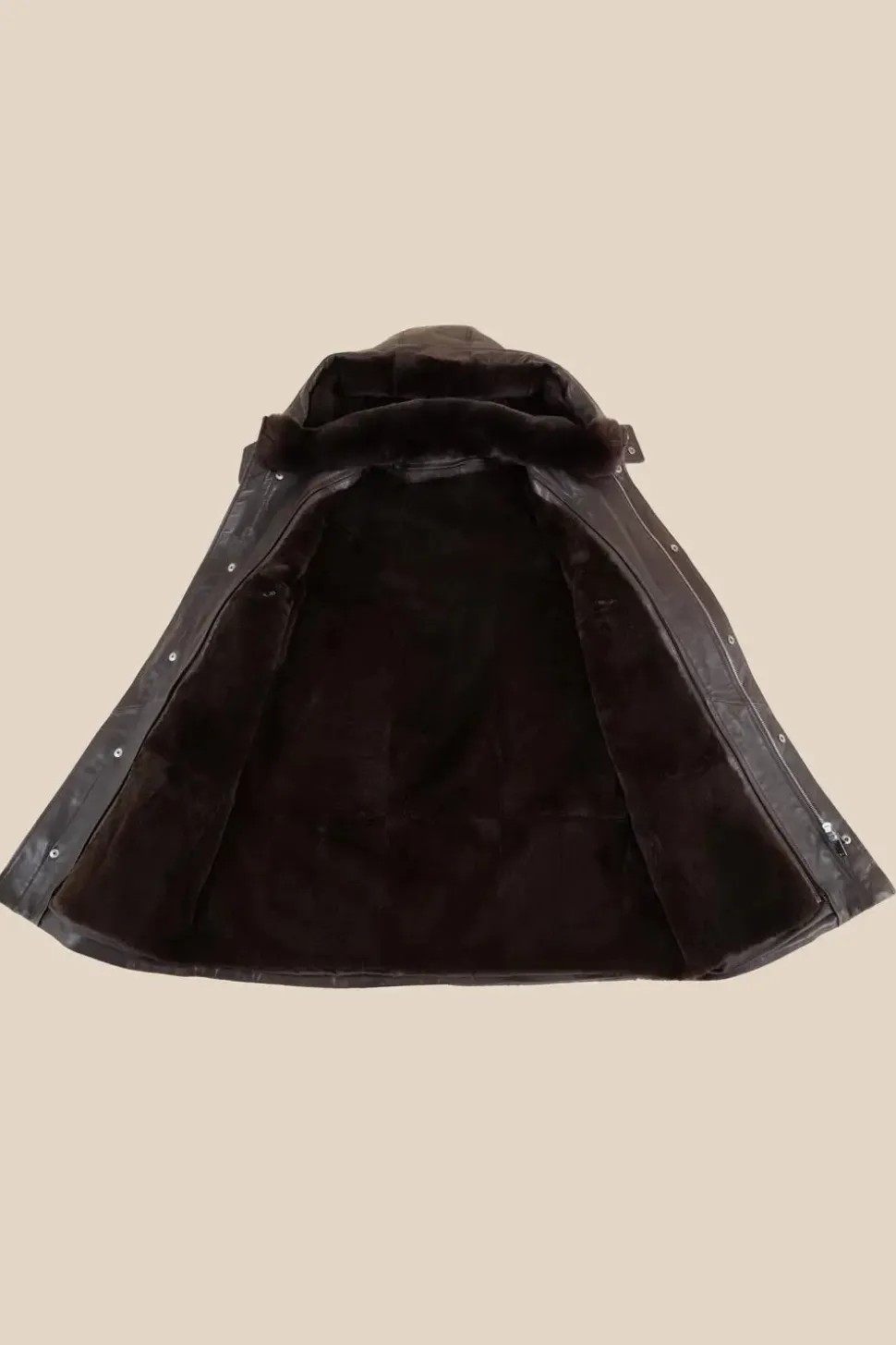 Mens green parka coats with fur hood