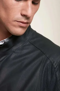 Mens leather jacket