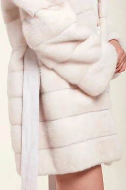 Mink fur coat