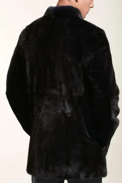 Mink fur coat mens