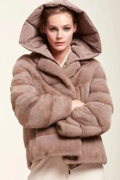 Mink jacket fur