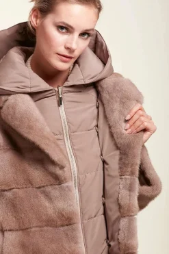Mink jacket fur