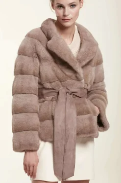 Mink jacket fur