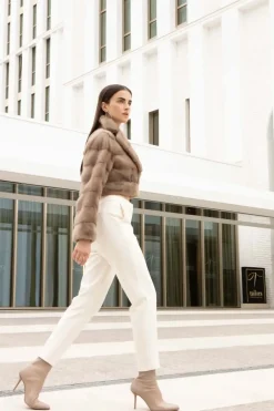 Mink jacket womens