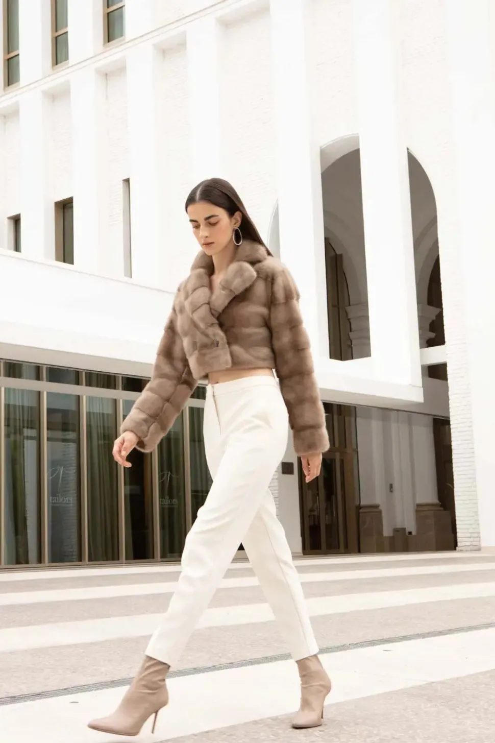 Mink jacket womens
