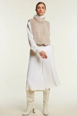 Mink vest womens