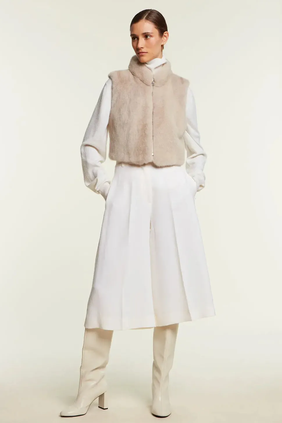 Mink vest womens