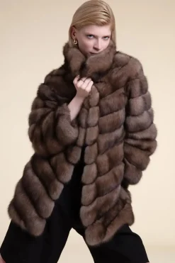 Real sable coat