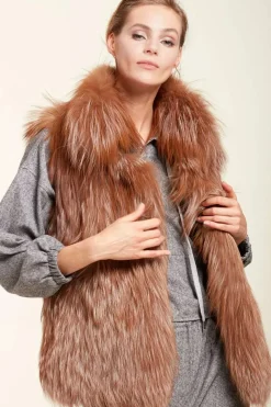 Red fox vest