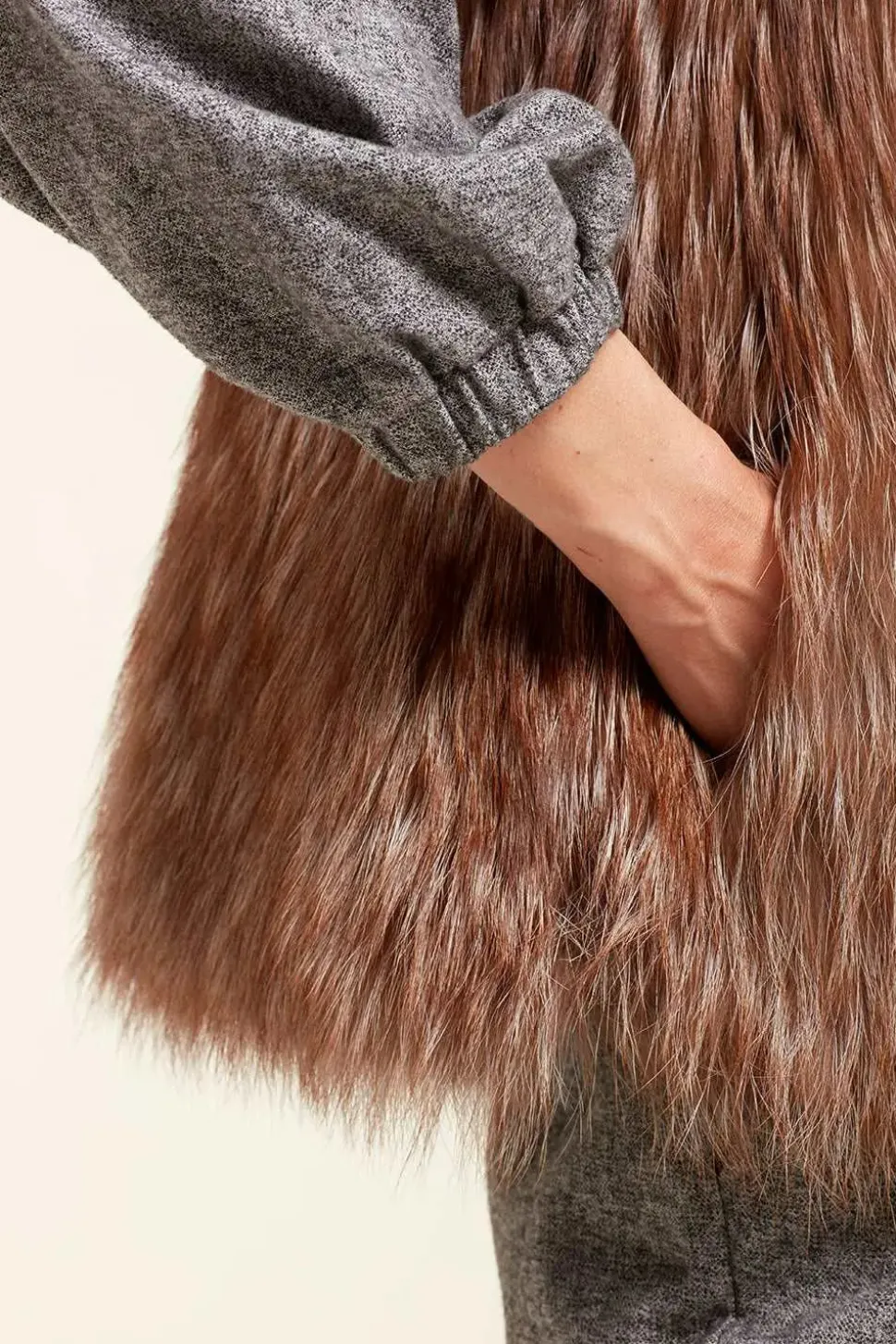 Red fox vest