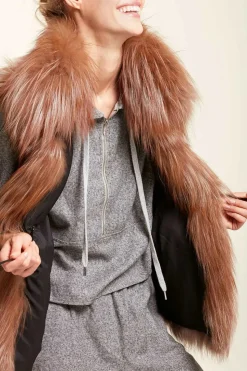 Red fox vest