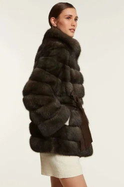 Russian sable jacket