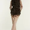 Russian sable vest