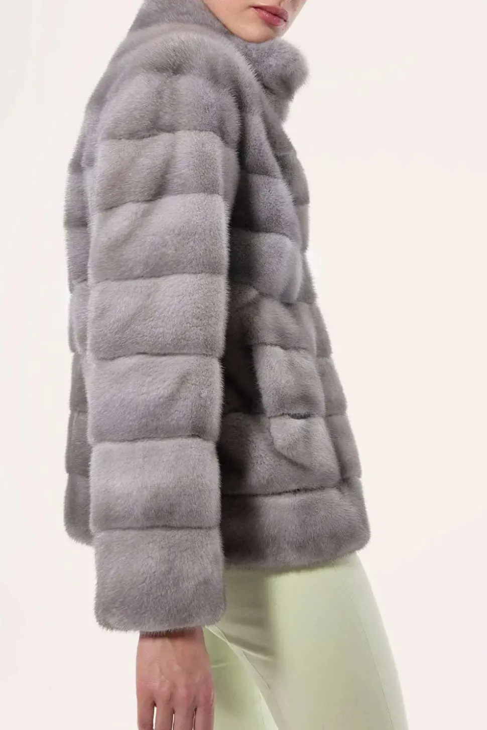 Sapphire mink jacket