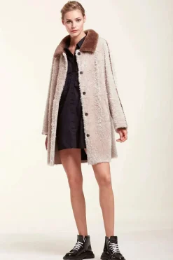 Shearling coat