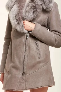 Sheepskin jacket