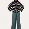 Short chinchilla jacket