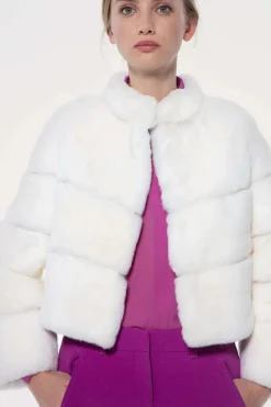 Short fur jacket