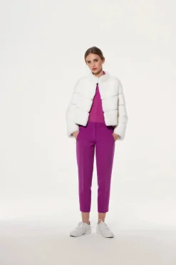Short fur jacket