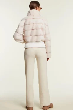 Short mink coat womens