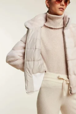 Short mink coat womens