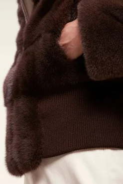 Short mink jacket